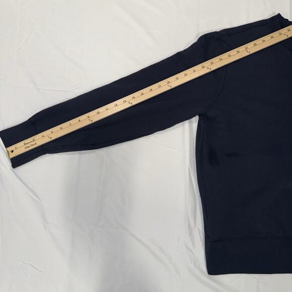 Vintage Polo Ralph Lauren Sweater Mens Large Blue Crewneck Sweatshirt Red Pony - Picture 7 of 7